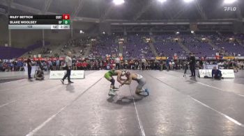 133 lbs Semis & 3rd Wb (16 Team) - Riley Bettich, Cumberlands (Ky.) vs Blake Woolsey, Providence (Mont.)