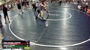 138 lbs Cons. Round 1 - Wesley Hayden, Bay Area Dragons vs Ames-Michael Hoevker, Granite Hills Wrestling Club