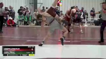 141 lbs Quarterfinal - Chris Trelli, Springfield College vs Joseph Lotruglio, Norwich University