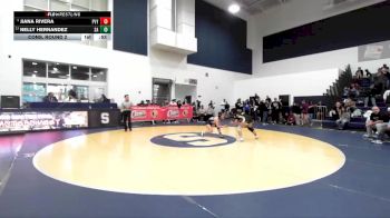 125 lbs Cons. Round 2 - Jiana Rivera, Paloma Valley vs Nelly Hernandez, Santa Ana