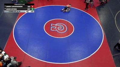 140 lbs Consi Of 32 #1 - Aiden Lukashewski, Crestwood vs Aries Myers, Westmont Hilltop
