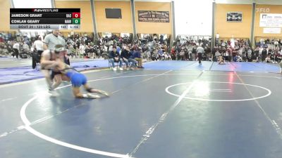 120 lbs Round Of 32 - Jameson Grant, Bacon Academy vs Conlan Geary, Hanover