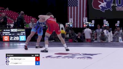 79 kg Quarters - Alex Dieringer, Cliff Keen Wrestling Club / TMWC vs Taylor Lujan, Panther Wrestling Club RTC / TMWC