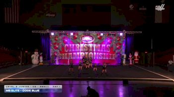 MB Elite - Code Blue [2025 L2 Junior - D2 - Small Day 1] 2025 Cheer Power Holiday Showdown Houston