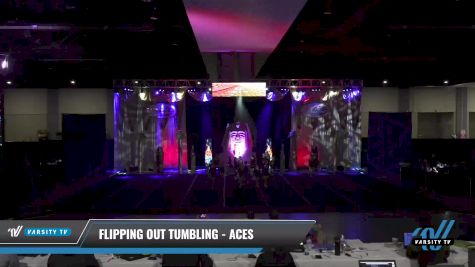 Flipping Out Tumbling - Aces [2021 L1 Youth - D2 - Small Day 2] 2021 Queen of the Nile: Richmond