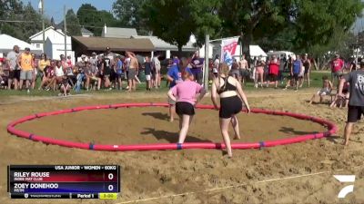 60kg Round 2 - Zoey Donehoo, MSTM vs Riley Rouse, Indee Mat Club