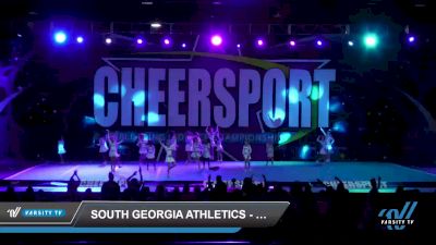 South Georgia Athletics - Rain [2022 L2 Youth - D2 - Small - B] 2022 CHEERSPORT National Cheerleading Championship