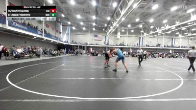 285 lbs Consi Of 32 #2 - Rowan Holmes, Lehigh - UnAttached vs Charlie Tibbitts, Binghamton University
