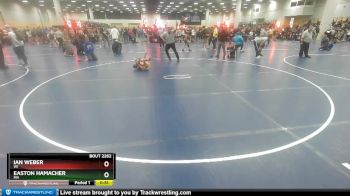 59 lbs Cons. Round 3 - Easton Hamacher, MN vs Ian Weber, WI