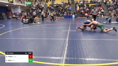 189 lbs Qtr-finals - Henry Patts, Franklin Regional vs Carl Betz, Delbarton-NJ