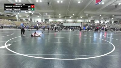 105 lbs Cons. Round 2 - Jaggar Franklin, Blackman Wrestling Club vs Wilson Stevenson, Brentwood Wrestling Club