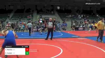 119 lbs Prelims - Tyler Mathis, Dark Cloud Wrestling Club vs Caleb Huizar, Duncan Demon Wrestling