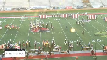 Franklin Central H.S., IN at 2019 BOA Central Indiana Regional Championship, pres. by Yamaha