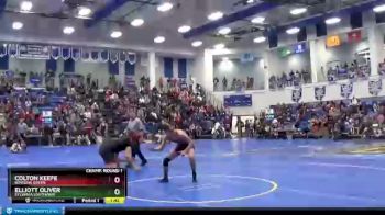 150 lbs Champ. Round 1 - Elliott Oliver, SYLVANIA SOUTHVIEW vs Colton Keefe, BOWLING GREEN