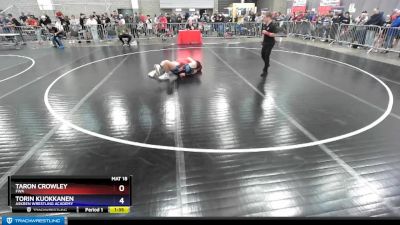 138 lbs Cons. Round 4 - Taron Crowley, FWA vs Torin Kuokkanen, Askren Wrestling Academy