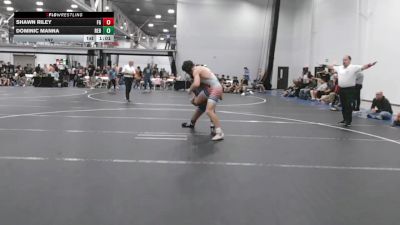 157 lbs Round 1 (6 Team) - Dominic Manna, Rebellion vs Shawn Riley, Frost Gang