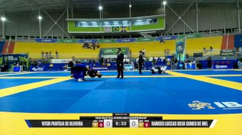 Ramses Luccas Silva Gomes De Mel vs Vitor Pantoja De Oliveira 2026 IBJJF Sul Americano Championship