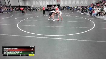 190 lbs Champ. Round 2 - Connor Simons, Neenah vs Nathan Waupekenay, Wittenberg-Birnamwood