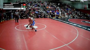 133 lbs Cons. Round 1 - Connor Geary, Berlin Brothersvalley Hs vs Sean Schuck, Fort Cherry Hs