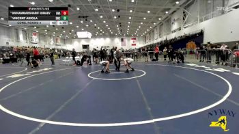 93 lbs Cons. Round 4 - Muhammadsharif Jumaev, Elite Wrestling Academy vs Vincent Ariola, Dutchess Wrestling Club