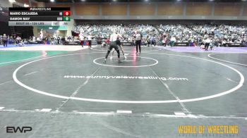 126 lbs Consi Of 16 #1 - Mario Escajeda, Nevada Elite vs Damon May, Kodiak Wrestling