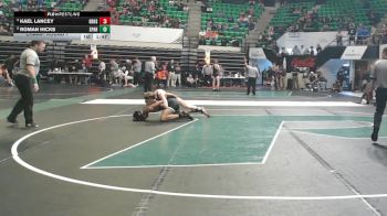 7A 150 lbs Champ. Round 1 - Kael Lancey, Grissom Hs vs Roman Hicks, Sparkman