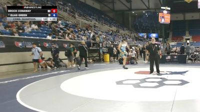 190 lbs Cons. Quarters - Brock Conaway, Missouri vs Elias Green, Wisconsin