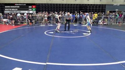 82 lbs Consi Of 8 #1 - David Hunanyan, Ashburn vs Koltyn Welch, Syracuse