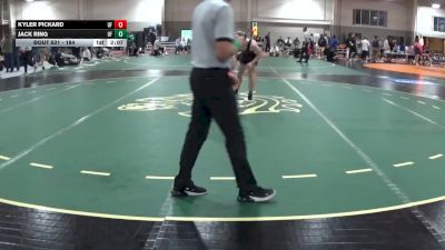184 lbs Semifinal - Jack Ring, Bellarmine vs Kyler Pickard, Belmont Abbey