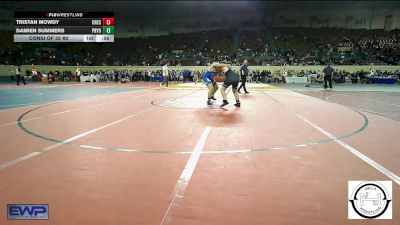 Consi Of 32 #2 - Tristan Mowdy, Checotah Matcats vs Damien Summers, Pryor Tigers Wrestling