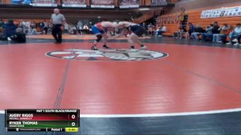 170 lbs Cons. Round 5 - Avery Riggs, McCall- Donnelly vs Ryker Thomas, Snake River