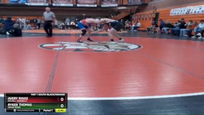 170 lbs Cons. Round 5 - Avery Riggs, McCall- Donnelly vs Ryker Thomas, Snake River