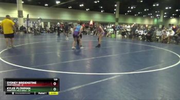 120 lbs Round 4 (6 Team) - Kylee Plowman, Nebraska Hula Girls vs Sydney Bridenstine, Head Hunters