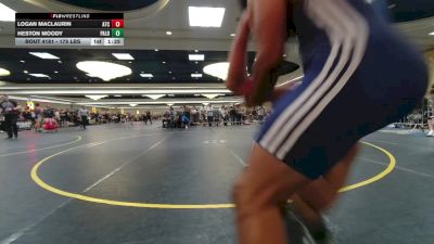 175 lbs Round Of 64 - Logan MacLaurin, Atc vs Heston Moody, Palo Verde