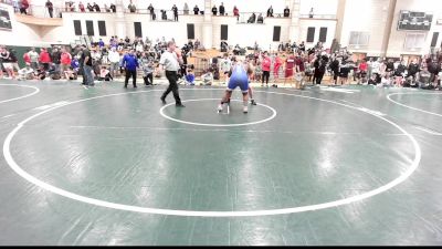 285 lbs Round Of 16 - Stephen Hutnick, Walpole vs Demetres Holley, Braintree