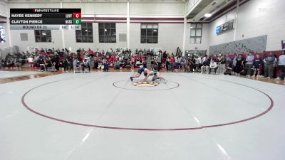 120 lbs Round Of 32 - Hayes Kennedy, The Lovett School vs Clayton Pierce, North Cobb Christian