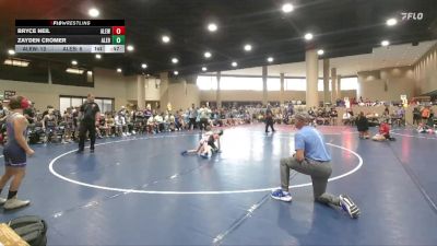 60 lbs Round 1 (6 Team) - Zayden Cromer, Alabama Elite Blue vs Bryce Neil, Alabama Elite Red