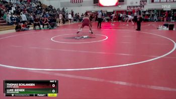 172 lbs Semifinal - Thomas Schlangen, Maple Grove vs Luke Bieniek, Holdingford