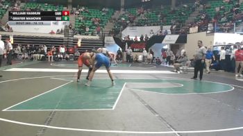 7A 175 lbs Cons. Round 3 - William Hannum, Oak Mountain vs Grayer Manown, Vestavia Hills