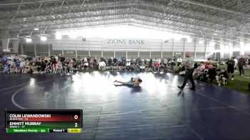 77 lbs Round 2 (4 Team) - Emmitt Murray, Idaho 2 vs Colin Lewandowski, Black Fox