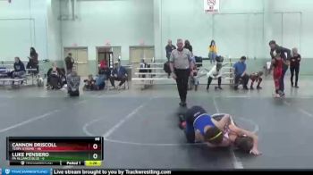 88 lbs Round 7 (8 Team) - Cannon Driscoll, Terps Xtreme vs Luke Pensiero, PA Alliance Blue