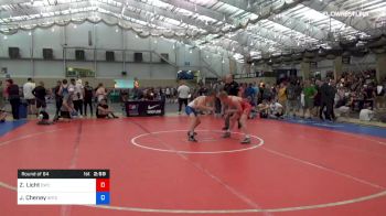 61 kg Round Of 64 - Zach Licht, Dubuque Wrestling Club vs Jack Cheney, Boilermaker RTC