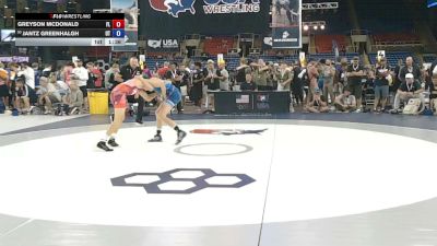 106 lbs Cons. Rd Of 32 - Greyson McDonald, Florida vs Jantz Greenhalgh, Utah