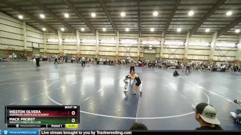 45 lbs Quarterfinal - Mack Probst, Wasatch Wrestling Club vs Weston Olvera, Sanderson Wrestling Academy