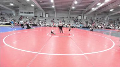 52 lbs Rr Rnd 2 - Luke Pinkerton, Ohio Gold vs Brooks Riesen, The Fort Hammers