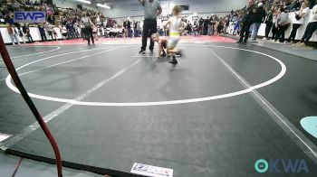 40 lbs Rr Rnd 3 - Halle Robertson, Wagoner Takedown Club vs Kimber Russell, Salina Wrestling Club