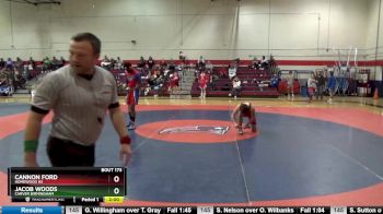145 lbs Round 3 - Cannon Ford, Homewood Hs vs Jacob Woods, Carver Birmingham