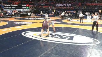 2A 215 lbs Cons. Semi - Rowan Stockwell, Rock Island (H.S.) vs Alec Del Toro, East Peoria