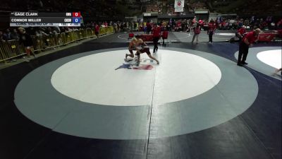 157 lbs Cons. Sub-rd Of 16 - Gage Clark, Gallardo Wrestling Academy vs Connor Miller, Chico High School Wrestling