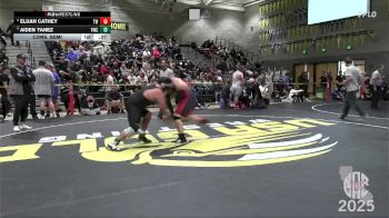 205 lbs Cons. Semi - Aiden Yanez, Vacaville Wrestling Club vs Elijah Cathey, TITANS WC